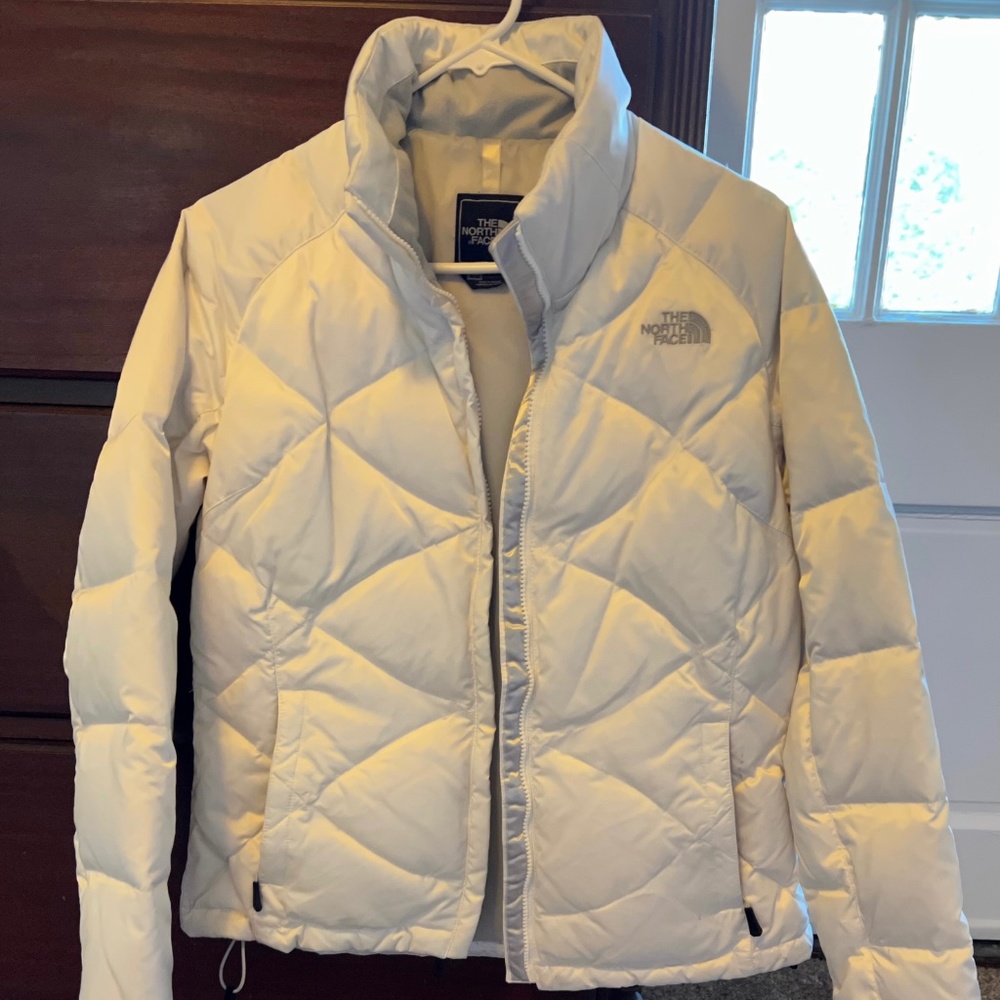 Like New North Face Ivory Jacket